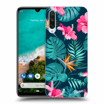 Hülle für Xiaomi Mi A3 - Pink Monstera