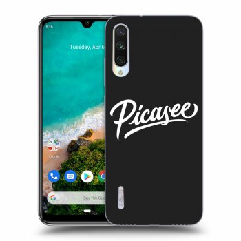Picasee Xiaomi Mi A3 Hülle - Schwarzes Silikon - Picasee - White
