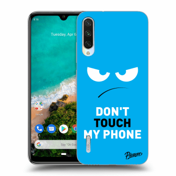 Hülle für Xiaomi Mi A3 - Angry Eyes - Blue