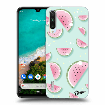 Picasee Xiaomi Mi A3 Hülle - Schwarzes Silikon - Watermelon 2