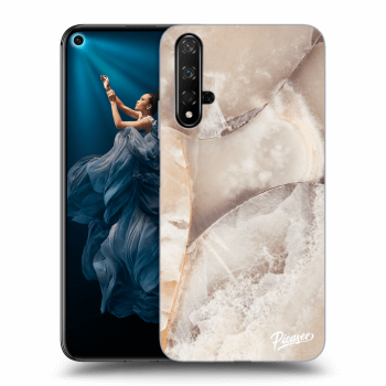 Hülle für Honor 20 - Cream marble