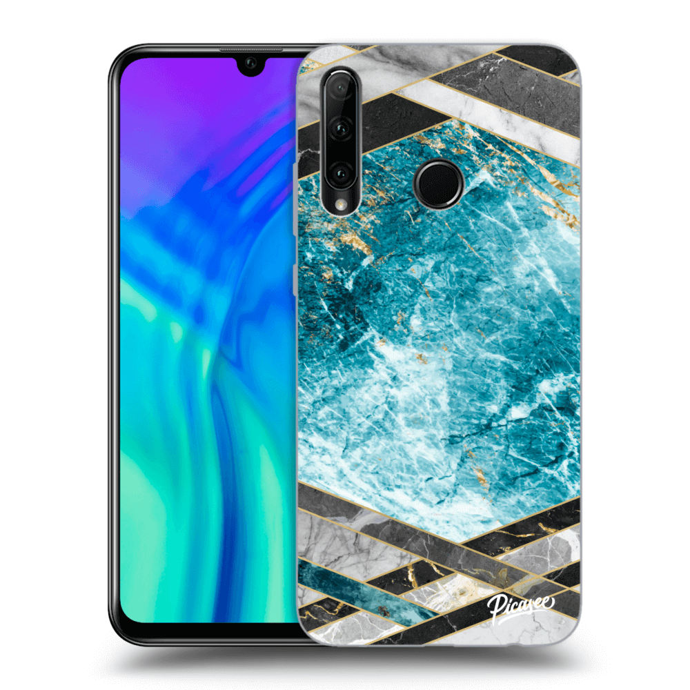 Picasee ULTIMATE CASE für Honor 20 Lite - Blue geometry