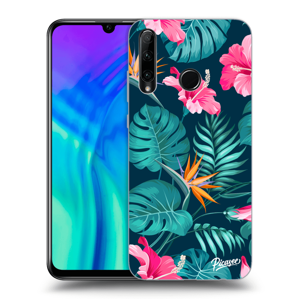 Picasee ULTIMATE CASE für Honor 20 Lite - Pink Monstera