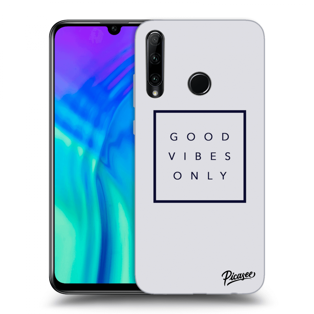 Picasee Honor 20 Lite Hülle - Transparentes Silikon - Good vibes only