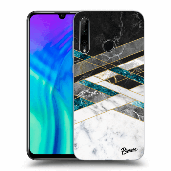 Picasee ULTIMATE CASE für Honor 20 Lite - Black & White geometry