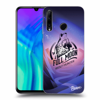 Picasee Honor 20 Lite Hülle - Transparentes Silikon - Wolf