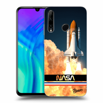 Picasee Honor 20 Lite Hülle - Transparentes Silikon - Space Shuttle