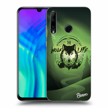 Picasee Honor 20 Lite Hülle - Transparentes Silikon - Wolf life