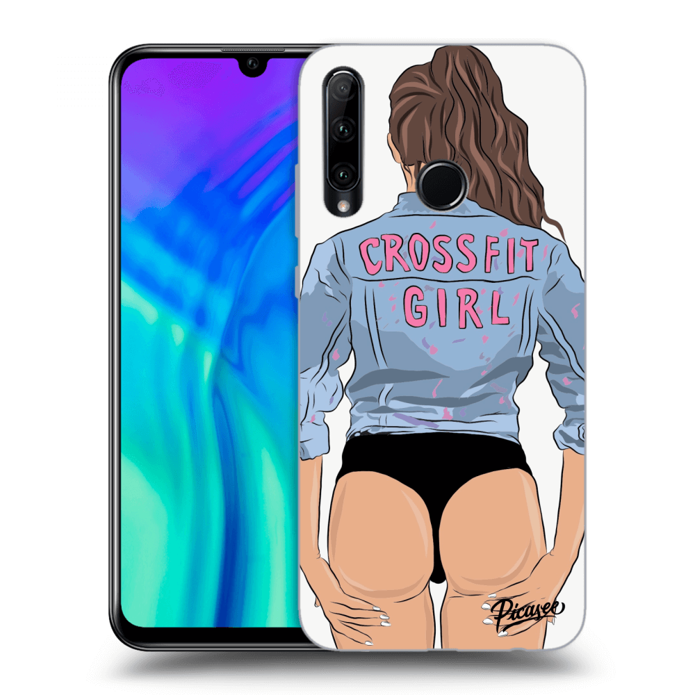 Picasee Honor 20 Lite Hülle - Transparentes Silikon - Crossfit girl - nickynellow