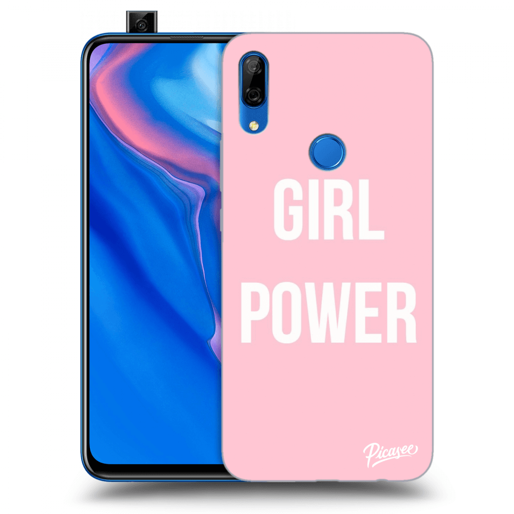 Picasee Huawei P Smart Z Hülle - Schwarzes Silikon - Girl power
