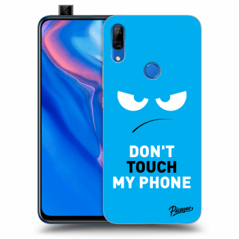 Hülle für Huawei P Smart Z - Angry Eyes - Blue