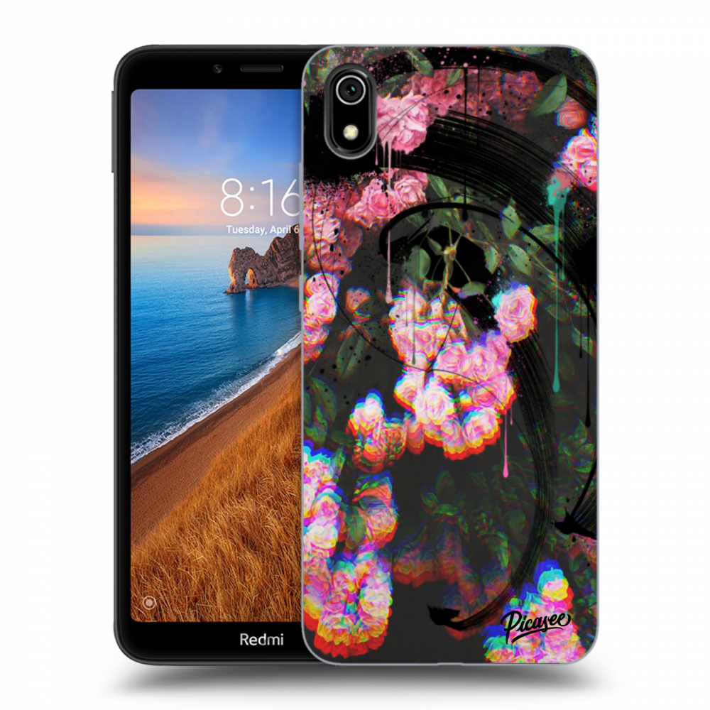 Picasee ULTIMATE CASE für Xiaomi Redmi 7A - Rosebush black