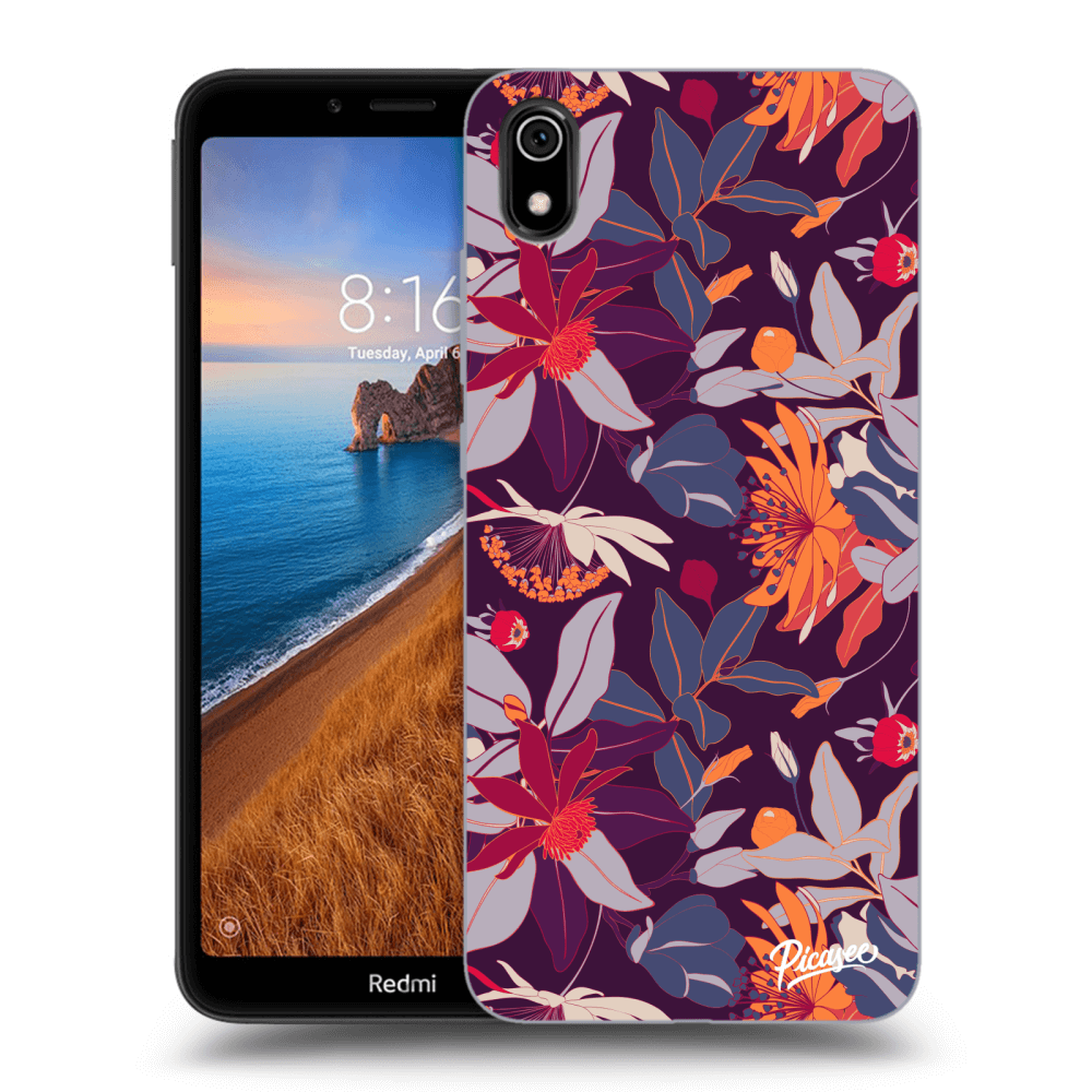 Picasee ULTIMATE CASE für Xiaomi Redmi 7A - Purple Leaf