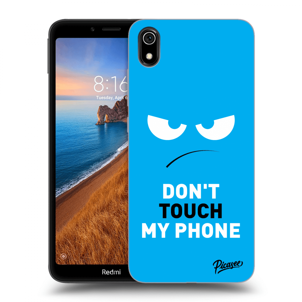 Picasee ULTIMATE CASE für Xiaomi Redmi 7A - Angry Eyes - Blue