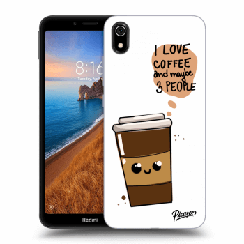 Picasee Xiaomi Redmi 7A Hülle - Transparentes Silikon - Cute coffee