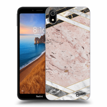 Picasee ULTIMATE CASE für Xiaomi Redmi 7A - Pink geometry