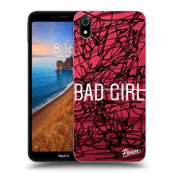 Picasee Xiaomi Redmi 7A Hülle - Transparentes Silikon - Bad girl