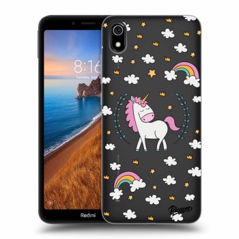 Picasee Xiaomi Redmi 7A Hülle - Transparentes Silikon - Unicorn star heaven