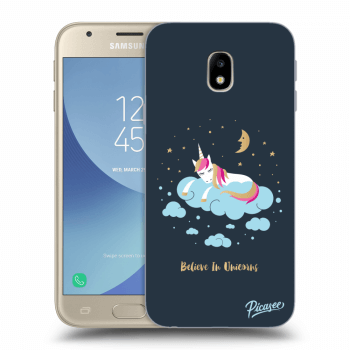Picasee Samsung Galaxy J3 2017 J330F Hülle - Transparentes Silikon - Believe In Unicorns
