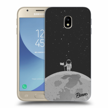 Picasee Samsung Galaxy J3 2017 J330F Hülle - Transparentes Silikon - Astronaut