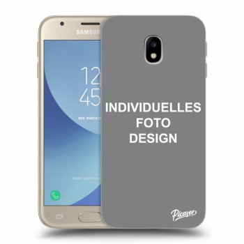 Picasee Samsung Galaxy J3 2017 J330F Hülle - Transparentes Silikon - Individuelles Fotodesign