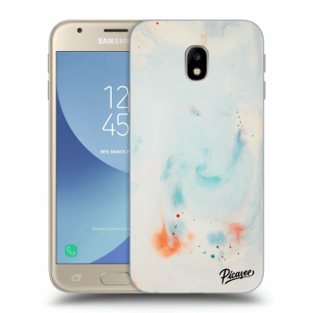 Picasee Samsung Galaxy J3 2017 J330F Hülle - Transparentes Silikon - Splash