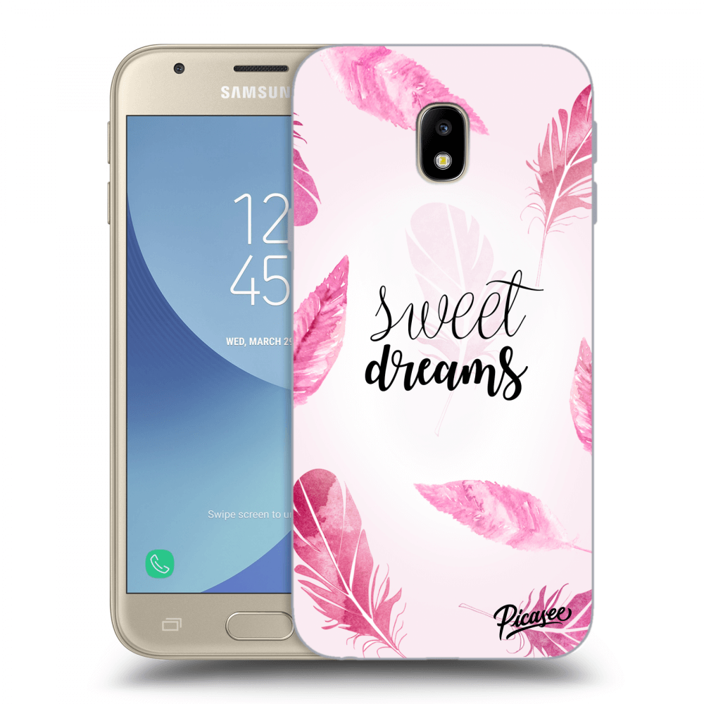 Picasee Samsung Galaxy J3 2017 J330F Hülle - Transparentes Silikon - Sweet dreams