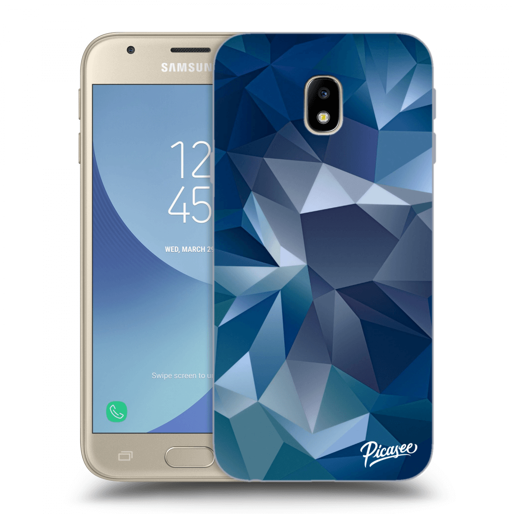 Picasee Samsung Galaxy J3 2017 J330F Hülle - Transparentes Silikon - Wallpaper