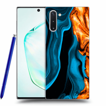 Hülle für Samsung Galaxy Note 10 N970F - Gold blue