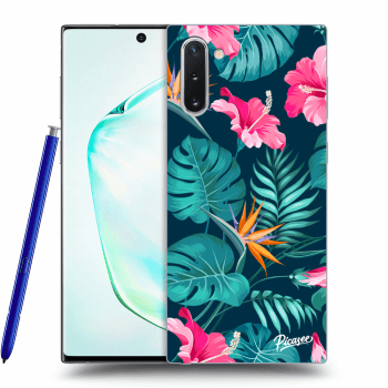 Hülle für Samsung Galaxy Note 10 N970F - Pink Monstera