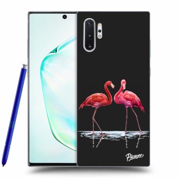 Hülle für Samsung Galaxy Note 10+ N975F - Flamingos zu zweit