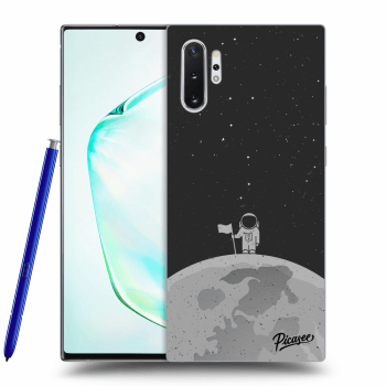 Picasee Samsung Galaxy Note 10+ N975F Hülle - Transparentes Silikon - Astronaut