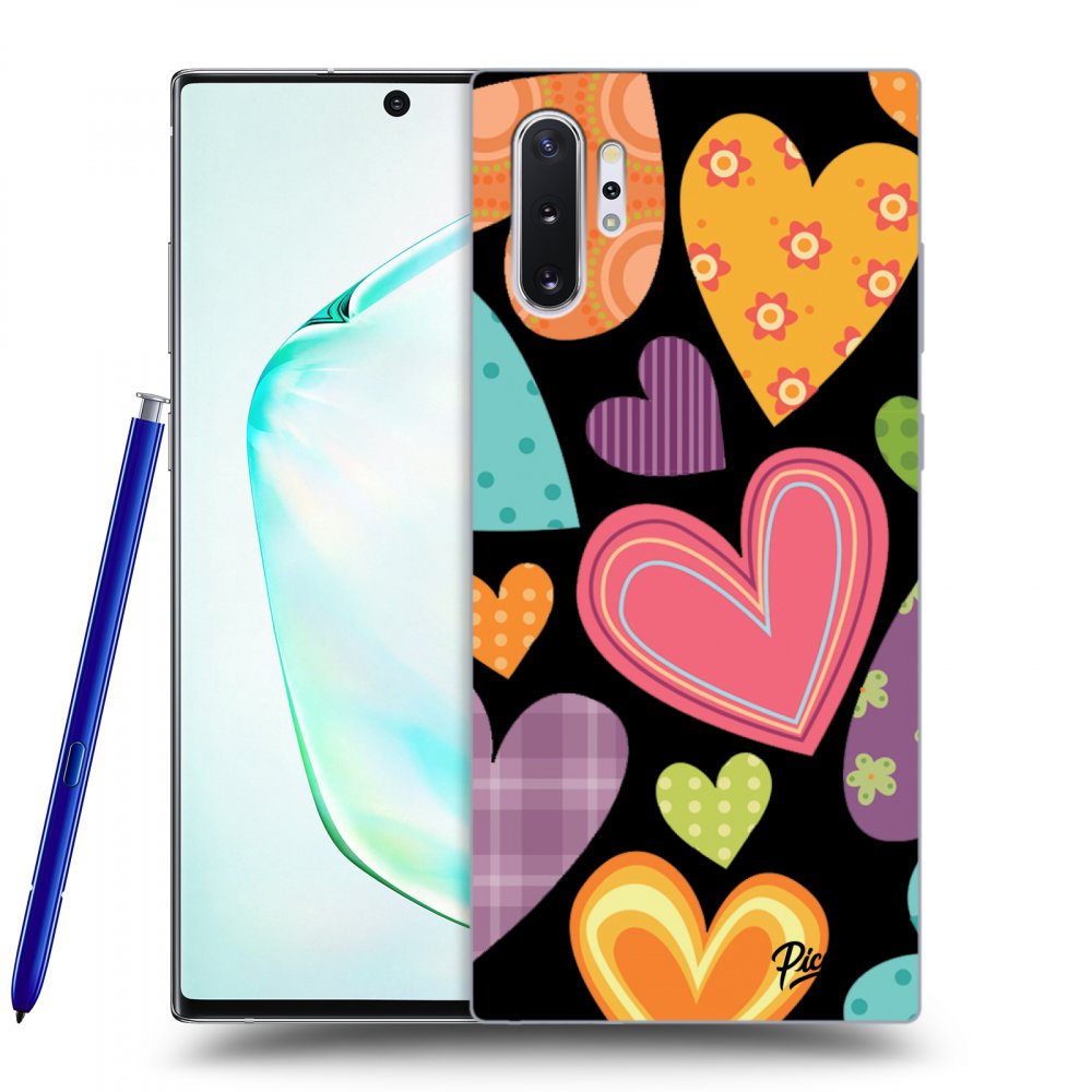 Picasee ULTIMATE CASE für Samsung Galaxy Note 10+ N975F - Colored heart