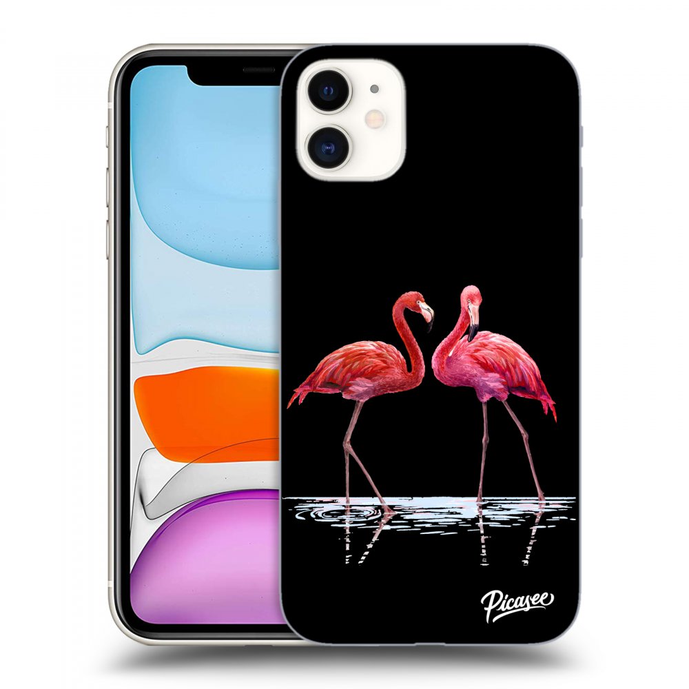 Picasee ULTIMATE CASE für Apple iPhone 11 - Flamingos couple