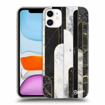 Picasee ULTIMATE CASE für Apple iPhone 11 - Black & White tile