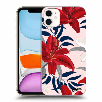 Picasee ULTIMATE CASE für Apple iPhone 11 - Red Lily