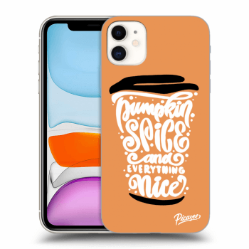 Hülle für Apple iPhone 11 - Pumpkin coffee