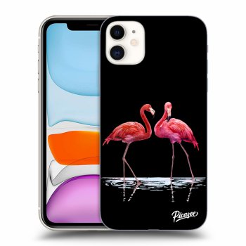 Hülle für Apple iPhone 11 - Flamingos couple