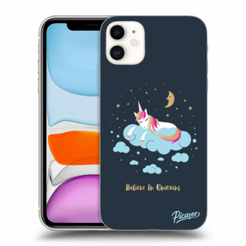 Picasee Apple iPhone 11 Hülle - Transparentes Silikon - Believe In Unicorns
