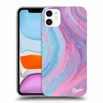 Hülle für Apple iPhone 11 - Pink liquid