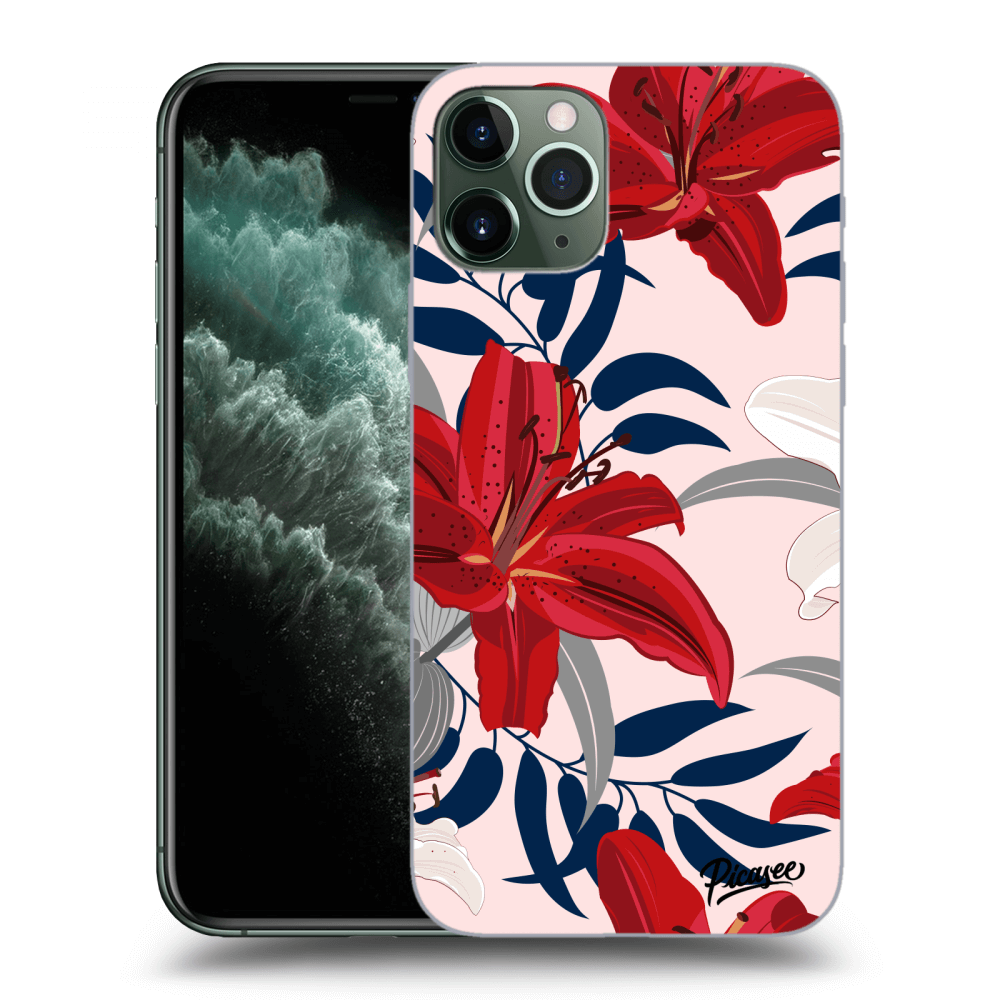 Picasee ULTIMATE CASE für Apple iPhone 11 Pro - Red Lily