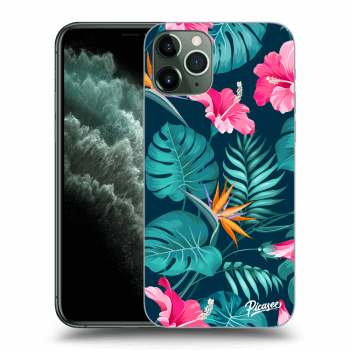 Picasee ULTIMATE CASE für Apple iPhone 11 Pro - Pink Monstera