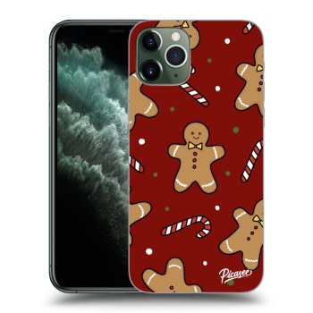 Picasee Apple iPhone 11 Pro Hülle - Transparentes Silikon - Gingerbread 2