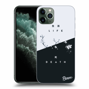 Picasee Apple iPhone 11 Pro Hülle - Transparentes Silikon - Life - Death