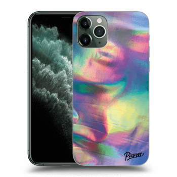 Picasee Apple iPhone 11 Pro Hülle - Transparentes Silikon - Holo