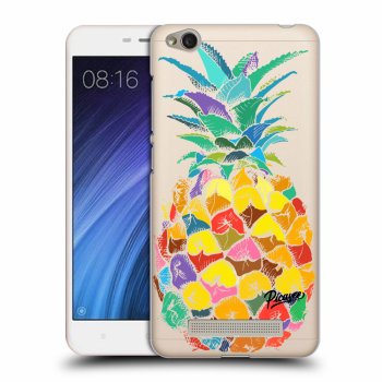 Picasee Xiaomi Redmi 4A Hülle - Transparentes Silikon - Pineapple