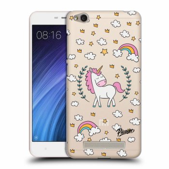 Picasee Xiaomi Redmi 4A Hülle - Transparentes Silikon - Unicorn star heaven