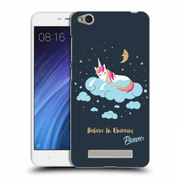 Picasee Xiaomi Redmi 4A Hülle - Transparentes Silikon - Believe In Unicorns