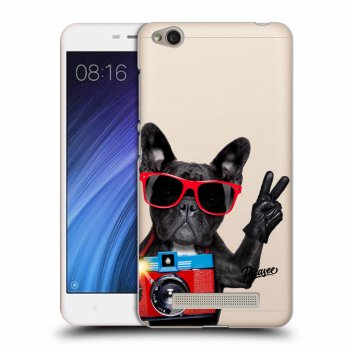 Picasee Xiaomi Redmi 4A Hülle - Transparentes Silikon - French Bulldog