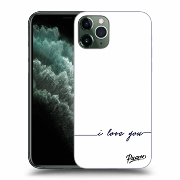 Hülle für Apple iPhone 11 Pro Max - I love you